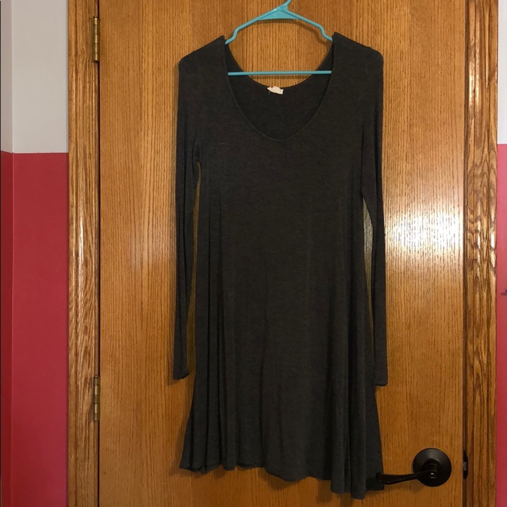 Dark grey dress